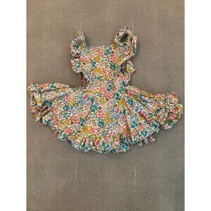 Numi Flowery Pinafore 12/24M Excellent Used Condition